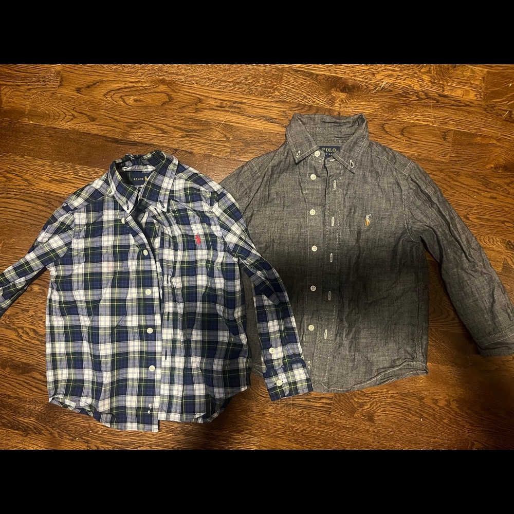 Ralph Lauren Button down shirts toddler